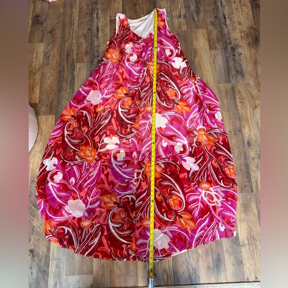 Coldwater Creek Funky Print Maxi Dress size 14 - Picture 8 of 11